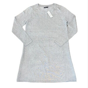 **NWT Francesca's Collections Solutions! Grey Knit Sweater Dress/Tunic -